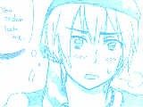 [2011-11-09 23:12:29] 「あんまこっち見ないでよね。」　　　　 と言ってるらしい