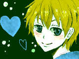 [2012-04-06 18:04:38] 男の子描いてみた(＾ω＾　目でけぇーｗｗｗ