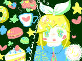 お菓子はいかがですか？私、鏡音リンが愛情込めて作りますけど！