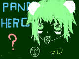 パンダヒーロー？GUMI